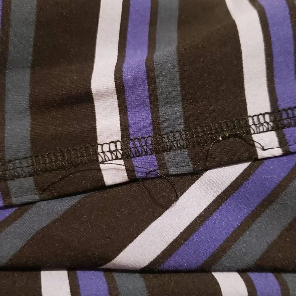 Free People Movement Womens Striped Infinity Cutout  Leggings‎ Size Medium